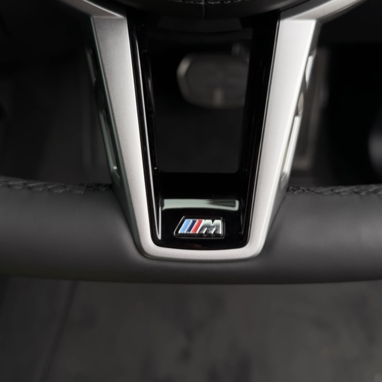BMW Original CS Steering [Silver Trim] — view 4